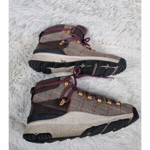 Nike Astoria NRG Mid Hiking Boots Womens Sz 11.5 Herringbone Tweed 577183-220